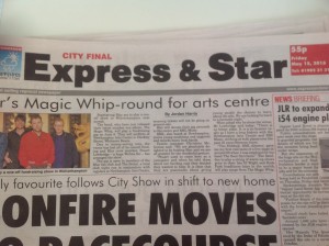Express and Star newspaper header