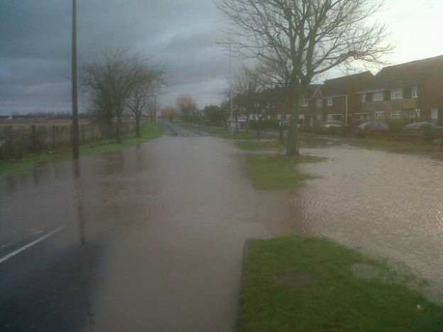 Linthouse Lane 8.00am 25-11-2012